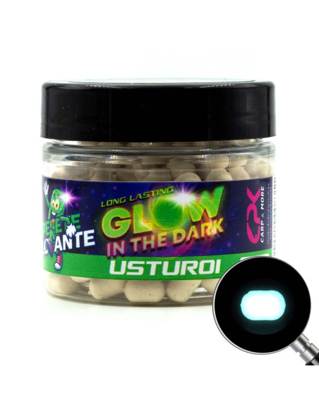 Pelete Flotante CPK Feeder Glow In The Dark UV, Usturoi, 6mm Pelete Flotante CPK Feeder Glow In The Dark UV, Usturoi, 6mm