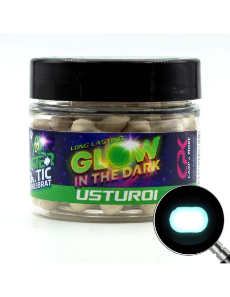 Wafters CPK Feeder Glow In The Dark UV, Usturoi, 8x10mm Wafters CPK Feeder Glow In The Dark UV, Usturoi, 8x10mm