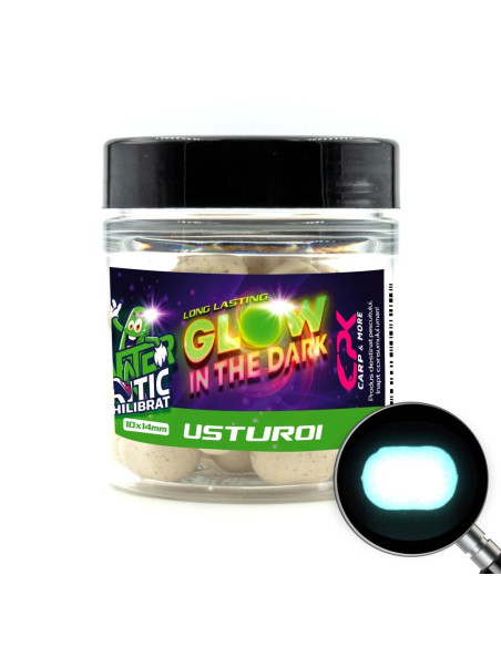 Wafters CPK Feeder Glow In The Dark UV, Usturoi, 10x14mm Wafters CPK Feeder Glow In The Dark UV, Usturoi, 10x14mm