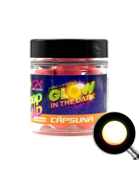 Pop Up CPK Feeder Glow In The Dark UV, Capsuna, 14-16mm Pop Up CPK Feeder Glow In The Dark UV, Capsuna, 14-16mm