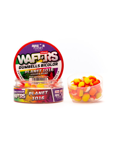 Wafters Dumbells Senzor Planet Bicolor, Planet1016, 10mm, 30g