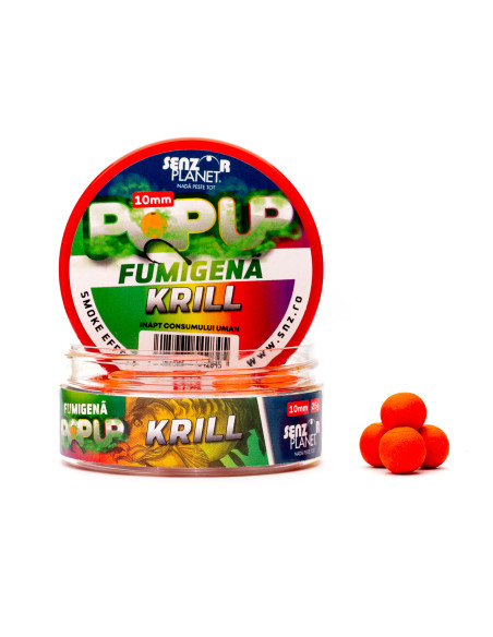 Pop Up Senzor Planet Fumigena, Krill, 10mm, 25g