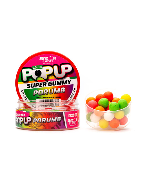 Pop Up Senzor Planet, Porumb, 10mm, 30g Pop Up Senzor Planet, Porumb, 10mm, 30g