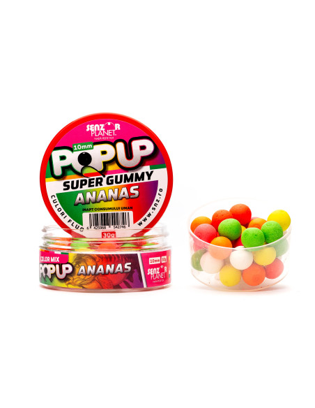 Pop Up Senzor Planet, Ananas, 10mm, 30g