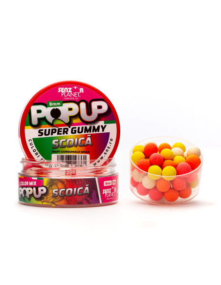 Pop Up Senzor Planet, Scoica, 8mm, 30g