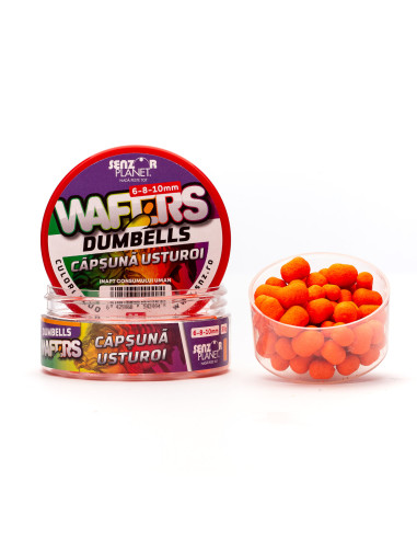 Wafters Senzor Planet Dumbells, Capsuna & Usturoi, 6-8-10mm, 30g