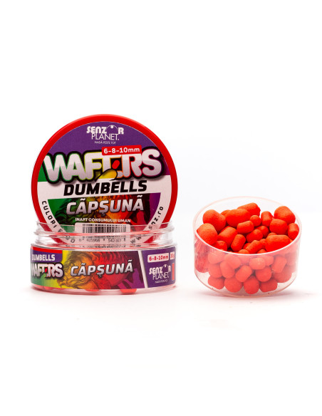 Wafters Senzor Planet Dumbells, Capsuna, 6-8-10mm, 30g Wafters Senzor Planet Dumbells, Capsuna, 6-8-10mm, 30g