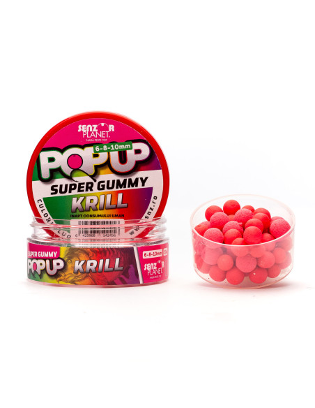 Pop Up Senzor Planet, Krill, 6-8-10mm, 30g