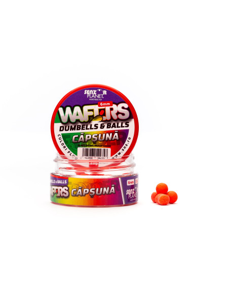 Wafters Senzor Planet Dumbells & Balls, Capsuna, 6mm, 15g