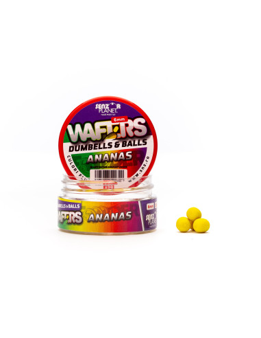 Wafters Senzor Planet Dumbells & Balls, Ananas, 6mm, 15g