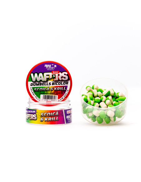 Wafters Senzor Planet Bicolor, Scoica & Krill, 6mm, 15g