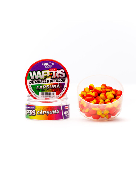 Wafters Senzor Planet Bicolor, Capsuna, 6mm, 15g Wafters Senzor Planet Bicolor, Capsuna, 6mm, 15g