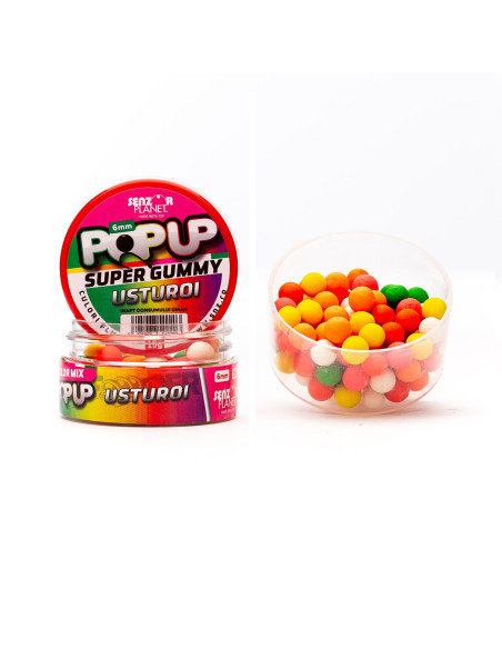 Pop Up Senzor Planet, Usturoi, 6mm, 15g Pop Up Senzor Planet, Usturoi, 6mm, 15g