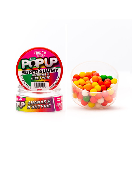 Pop Up Senzor Planet, Ananas & N-Butyric, 6mm, 15g