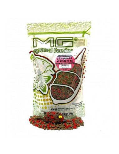 Pelete MG Special Carp, Capsuna-Peste, 4mm, 1kg