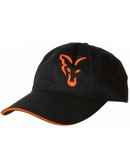 Sapca Fox Collection Baseball Cap Black & Orange