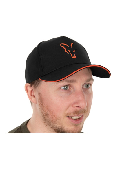 Sapca Fox Collection Baseball Cap Black & Orange