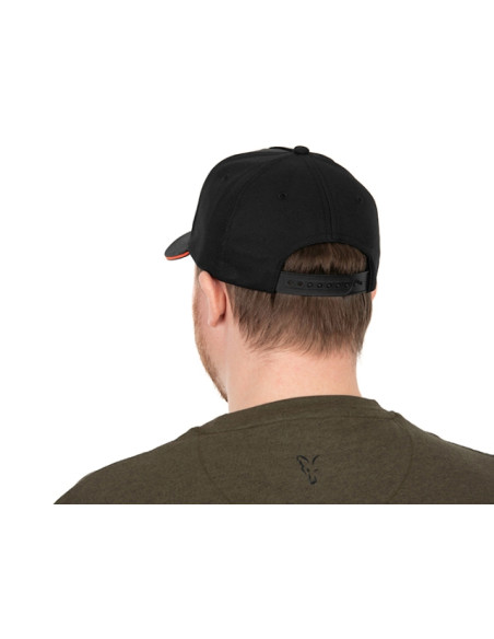 Sapca Fox Collection Baseball Cap Black & Orange