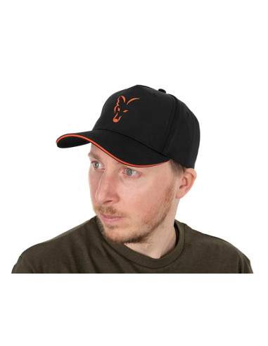 Sapca Fox Collection Baseball Cap Black & Orange