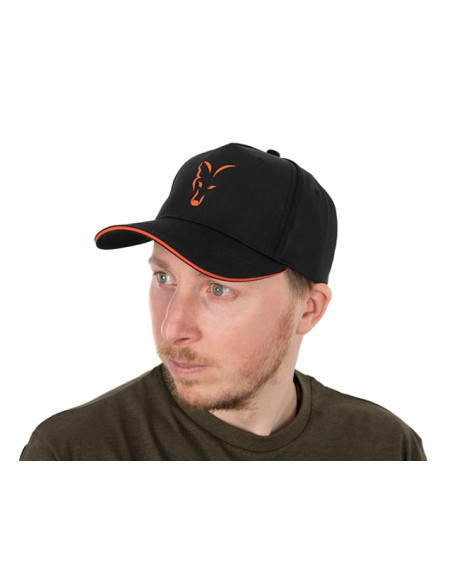 Sapca Fox Collection Baseball Cap Black & Orange