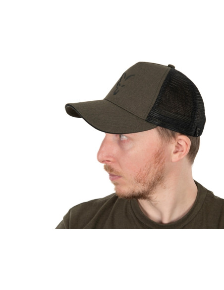 Sapca Fox Collection Trucker Cap Green & Black Sapca Fox Collection Trucker Cap Green & Black