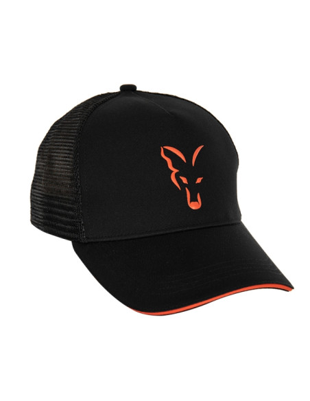 Sapca Fox Collection Trucker Cap Black and Orange