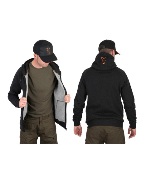 Hanorac Fox Collection LW Hoody Black and Orange Hanorac Fox Collection LW Hoody Black and Orange
