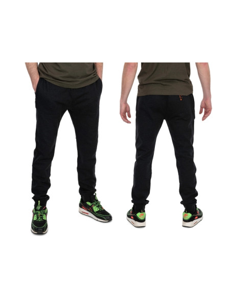 Pantaloni Fox Collection LW Jogger Black and Orange