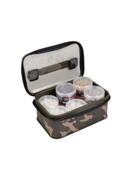 Geanta Fox Aquos Camo Accesory Bag System Large, 25x16.5x9cm Geanta Fox Aquos Camo Accesory Bag System Large, 25x16.5x9cm