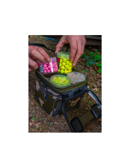 Geanta Fox Aquos Camo Bait Storage Medium, 17x17x9cm