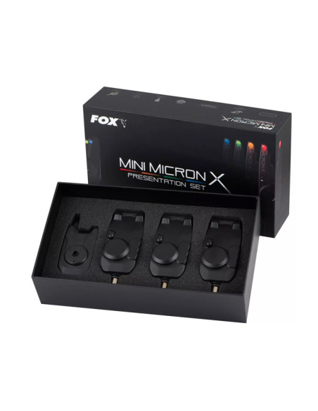 Set Avertizori Fox Mini Micron X, 3+1