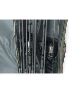 Husa Lansete Fox Camolite Rod Case 4 Lansete + 4 Mulinete, 10ft 2