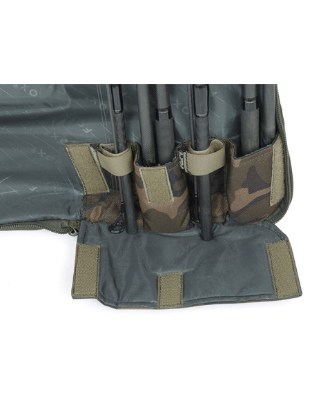 Husa Lansete Fox Camolite Rod Case 4 Lansete + 4 Mulinete, 10ft Husa Lansete Fox Camolite Rod Case 4 Lansete + 4 Mulinete, 10ft