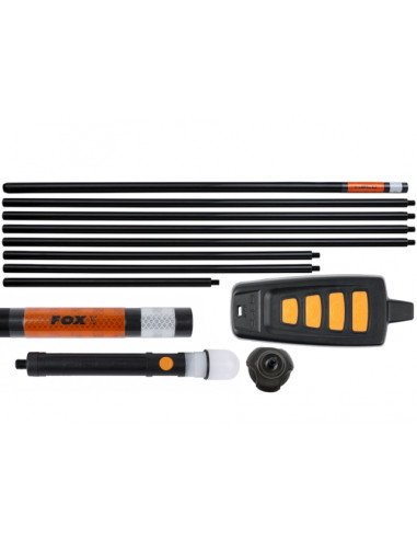 Set 4 Balize Fox Halo Illuminated Marker Pole Cu Telecomanda