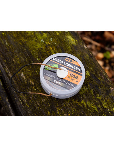 Leadcore Fox Edges Camo Leadcore Woven Leader