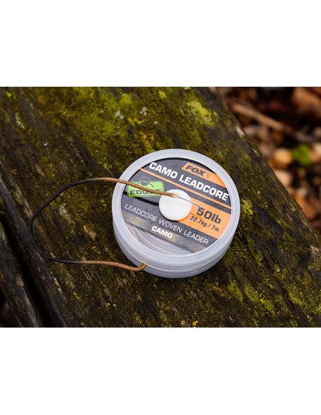 Leadcore Fox Edges Camo Leadcore Woven Leader