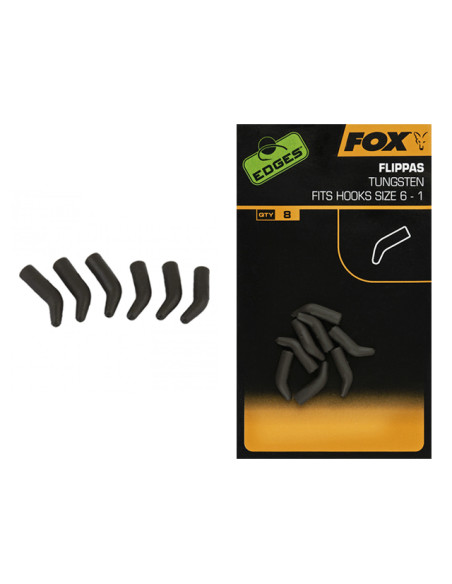 Line Aligner Fox Edges Flippas Tungsten, Carlige 1-6, 8buc/plic