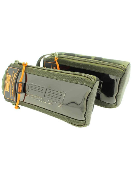 Borseta Cu Fermoar Dublu Pentru Rolele Cu Monturi Si Leaderi PB Products Duble Zipper Tube Pouch, 18x9cm