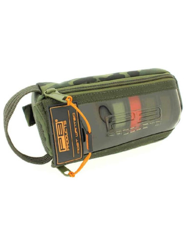 Borseta Cu Fermoar Dublu Pentru Rolele Cu Monturi Si Leaderi PB Products Duble Zipper Tube Pouch, 18x9cm