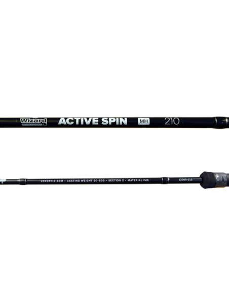 Lanseta EnergoTeam Wizard Active Spin Medium Heavy, 2.10m, 20-50g, 2buc Lanseta EnergoTeam Wizard Active Spin Medium Heavy, 2.10m, 20-50g, 2buc