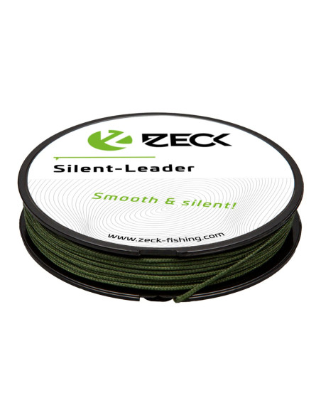 Fir Textil Inaintas Zeck Silent Leader, Verde, 20m Fir Textil Inaintas Zeck Silent Leader, Verde, 20m