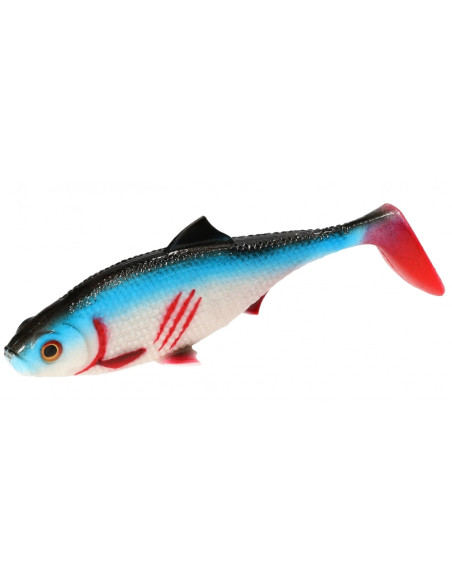 Shad Mikado MFT Roach, Bleeding Blue, 8cm, 8gr, 4buc/plic