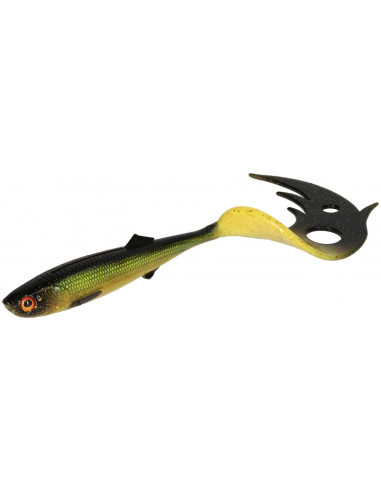 Shad Mikado Sicario Pike Tail, Tench, 8.5cm, 3gr, 4buc/plic