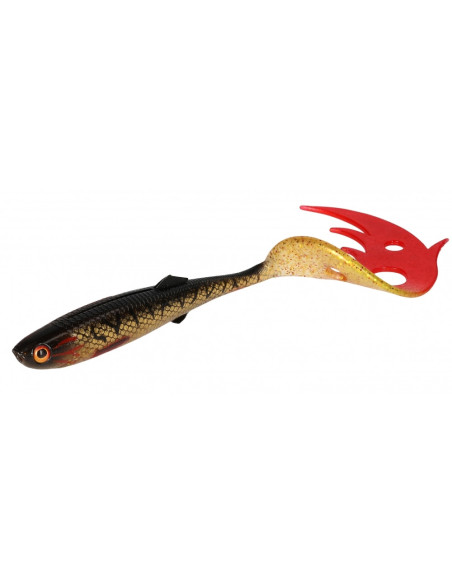 Shad Mikado Sicario Pike Tail, Spotted Bullhead, 8.5cm, 3gr, 4buc/plic