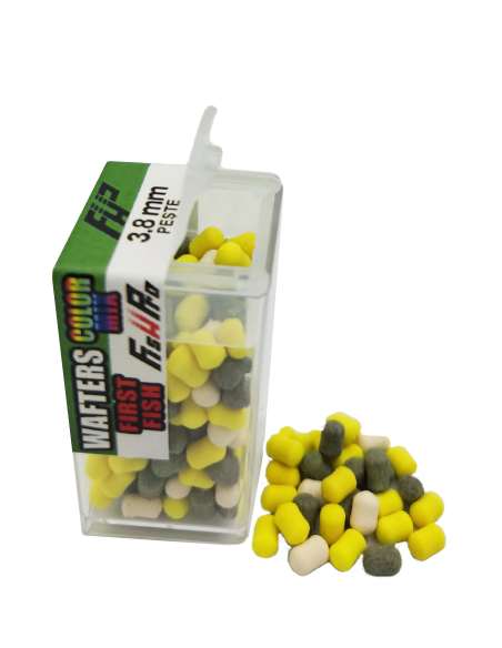Wafters Fish Pro Color Mix, First Fish-Peste, 3.8x5mm, 200buc