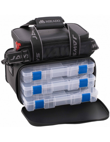 Geanta Mikado Eva Jaws Cu 3 Cutii Pentru Accesorii, 30x20x23cm