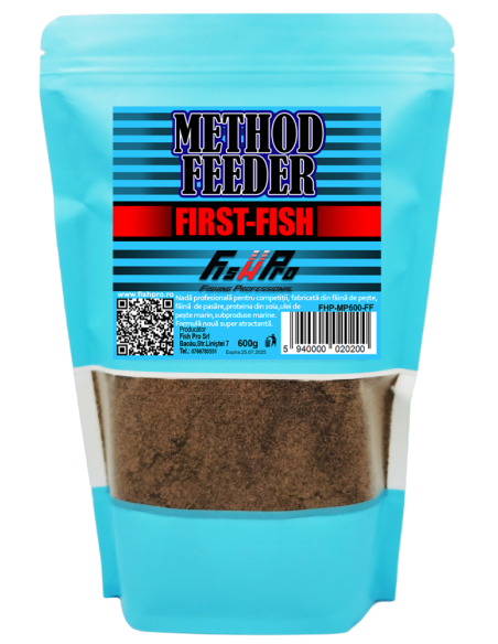 Nada Fish Pro Method Feeder Easy-Open Resigilabil, First-Fish, 600gr