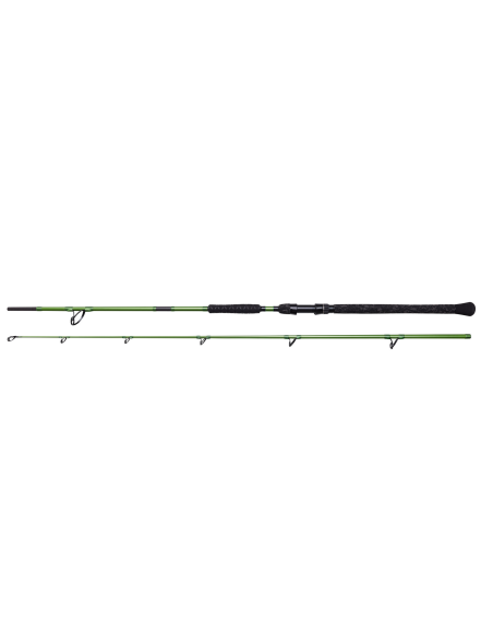 Lanseta DAM Madcat Green Deluxe, 3.20m, 150-300g, 2buc
