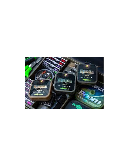 Fir Leadcore Korda Kable Tight Weave, 50lbs, 7m Fir Leadcore Korda Kable Tight Weave, 50lbs, 7m