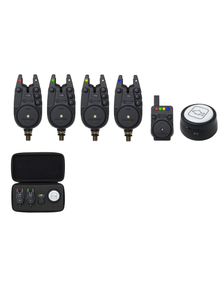 Set Avertizoare + Statie Prologic C-Series Pro + Lanterna Bivvy, 4+1 Set Avertizoare + Statie Prologic C-Series Pro + Lanterna Bivvy, 4+1